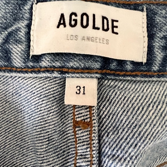 AGOLDE Riley Straight Jeans - Picture 3 of 4